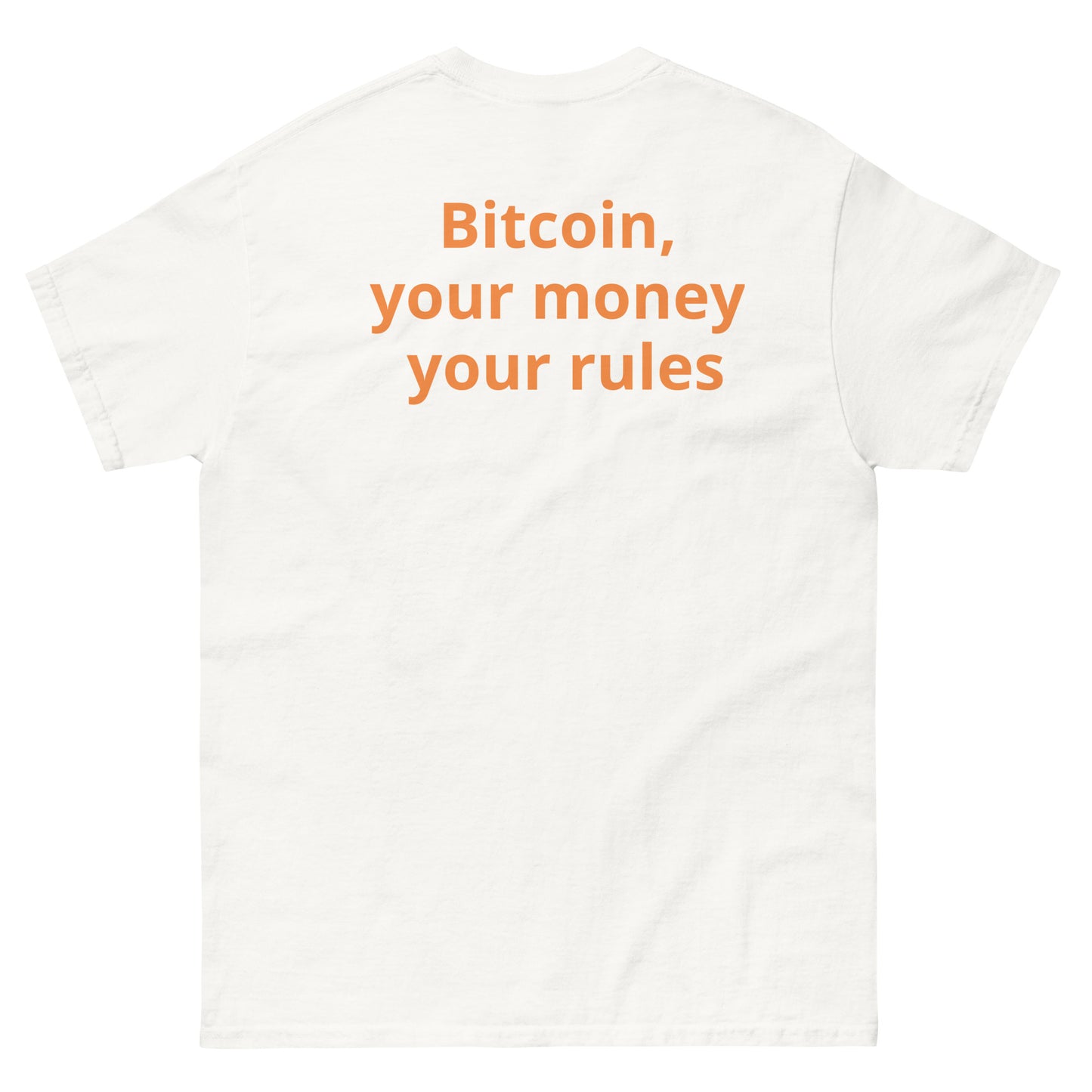 ⚡ Bitcoin Life T-Shirt – "Financial Freedom" Men's Classic Tee | LevelUpGamerStyle