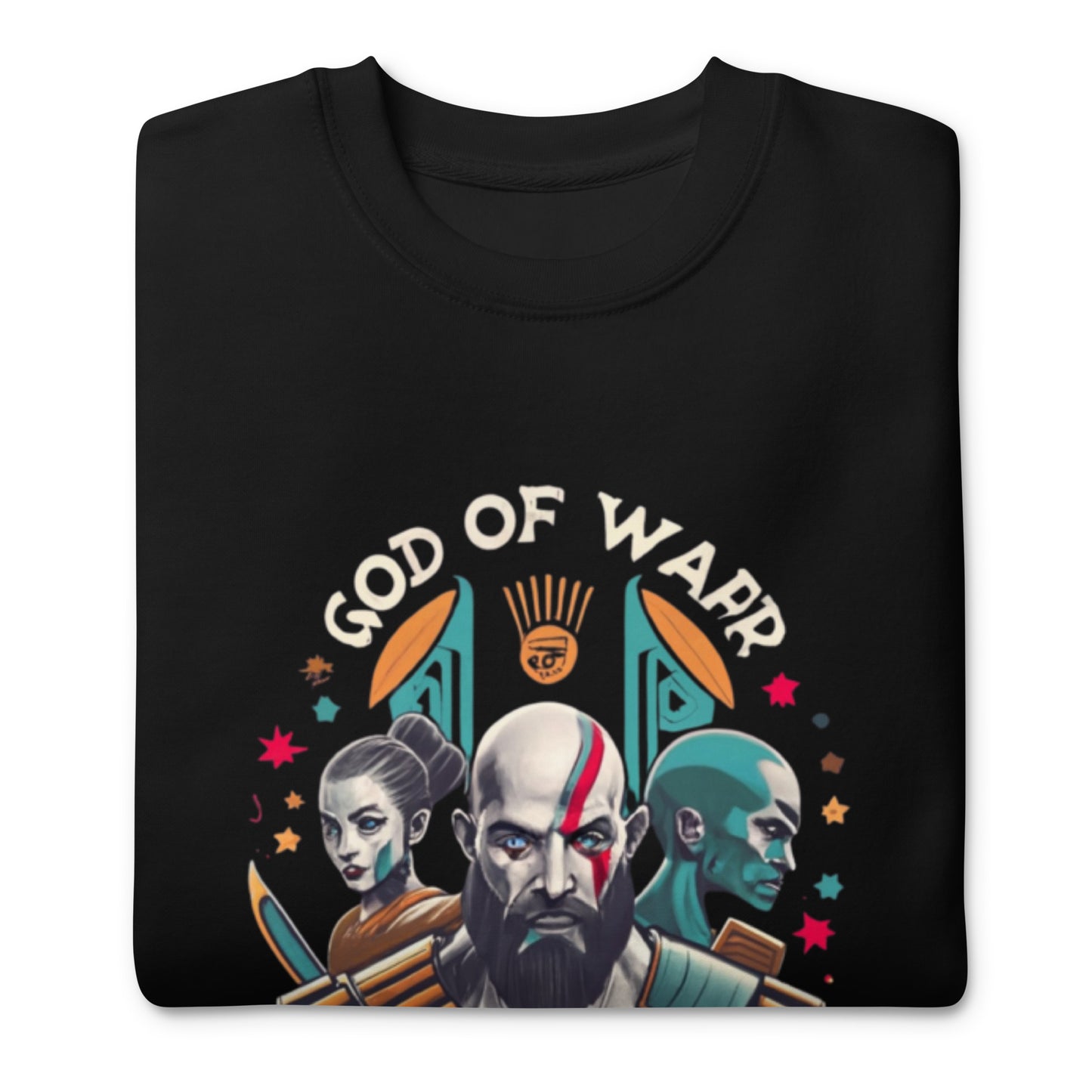 🔥 "Kratos God of War Premium Sweatshirt – Your Spartan Rage Meets Streetwear" 🔥
