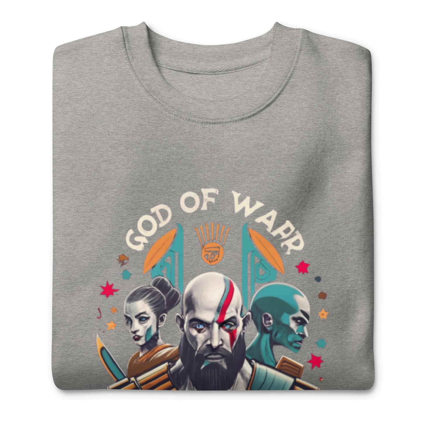 🔥 "Kratos God of War Premium Sweatshirt – Your Spartan Rage Meets Streetwear" 🔥