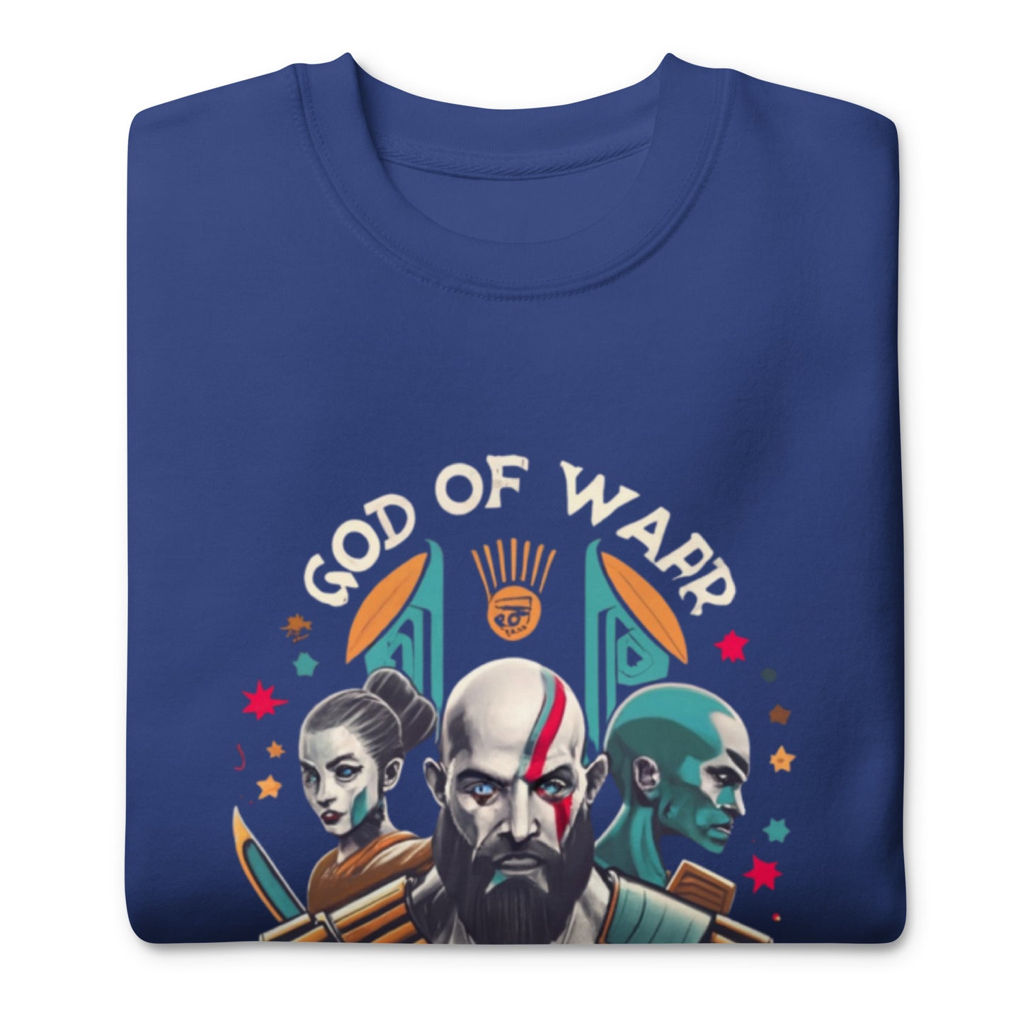 🔥 "Kratos God of War Premium Sweatshirt – Your Spartan Rage Meets Streetwear" 🔥