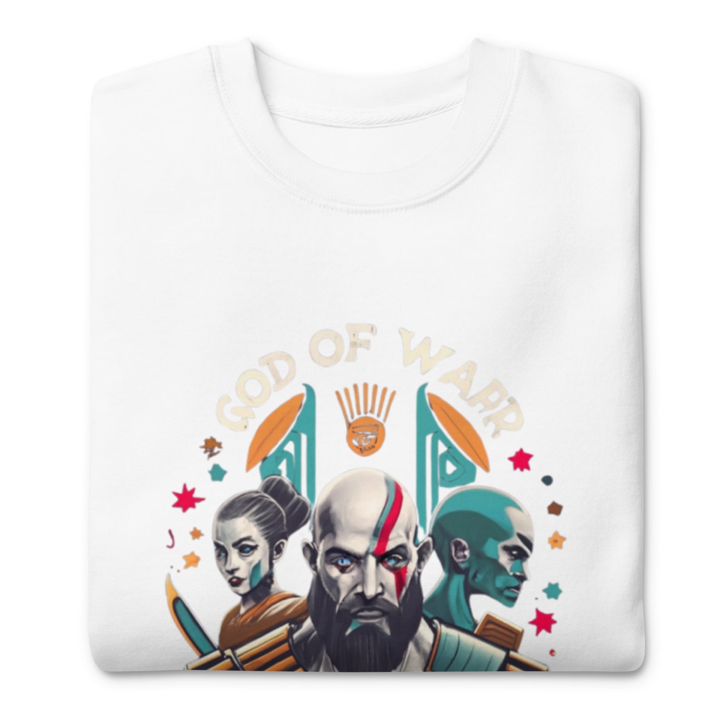 🔥 "Kratos God of War Premium Sweatshirt – Your Spartan Rage Meets Streetwear" 🔥