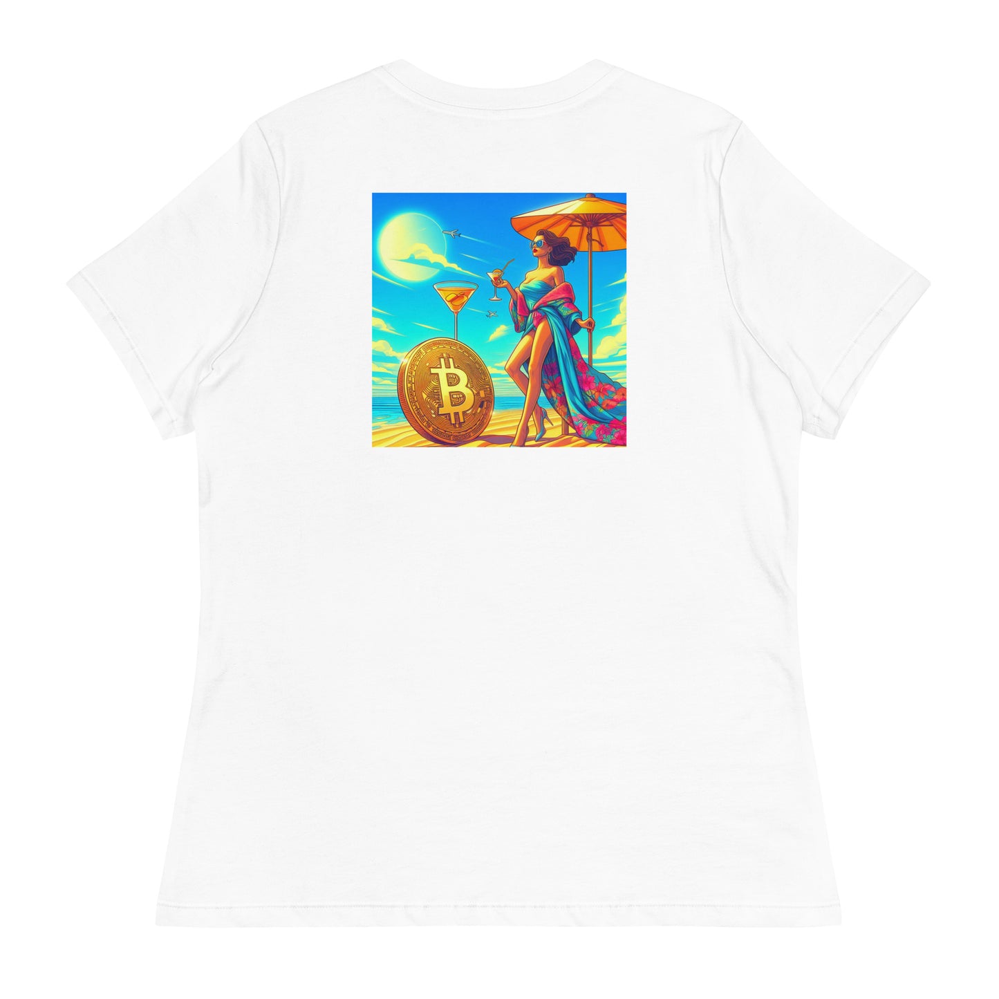 🔥 Bitcoin Girl T-Shirt – Ultra-Soft Women’s Relaxed Fit (Limited Edition)