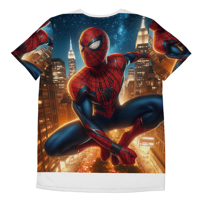 Spider Man Collection All-Over Print Men's Athletic T-shirt