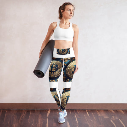 Bitcoin Sports Leggings de yoga