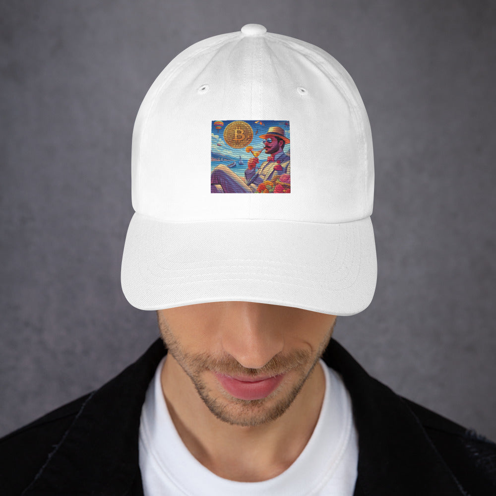 Bitcoin, Life  Dad hat