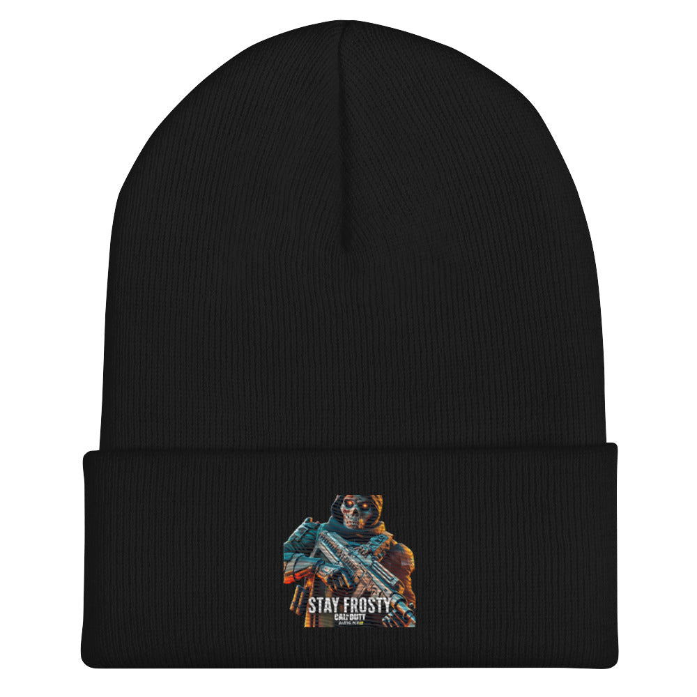 Ghost Cuffed Beanie