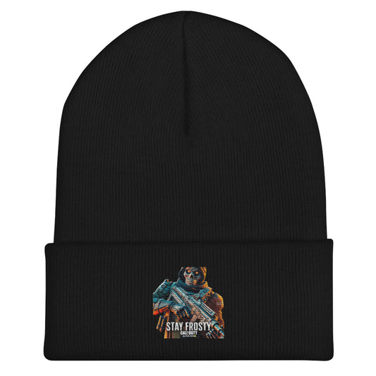 Ghost Cuffed Beanie