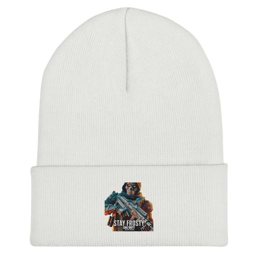 Ghost Cuffed Beanie