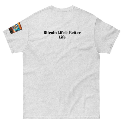 "Life Bitcoin"  Men's classic tee