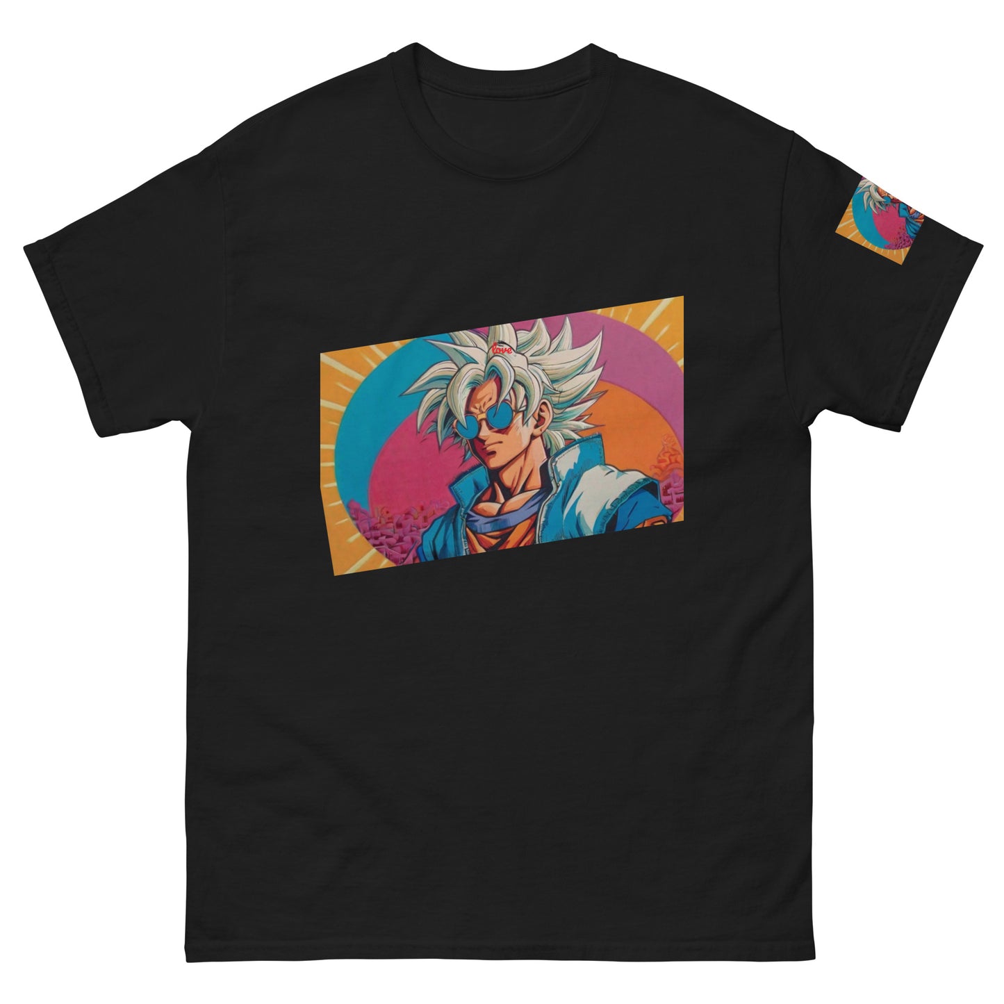 Goku: El Saiyan Legendario Camiseta clásica hombre