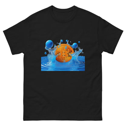 Bitcoin Life wave Men's classic tee