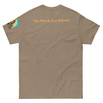 ¡Bitcoin: La résistance! Men's classic tee