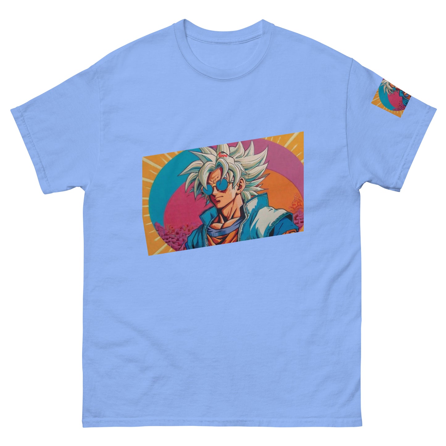 Goku: El Saiyan Legendario Camiseta clásica hombre