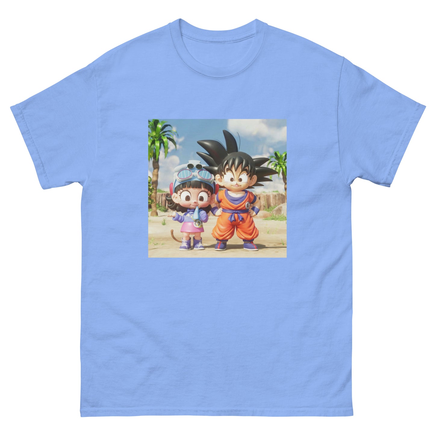 Goku &Arale Norimak  Camiseta clásica hombre