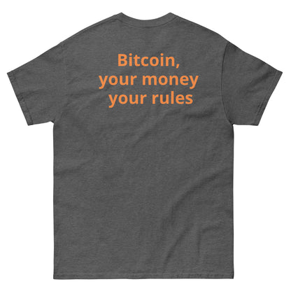 Bitcoin Life Camiseta clásica hombre