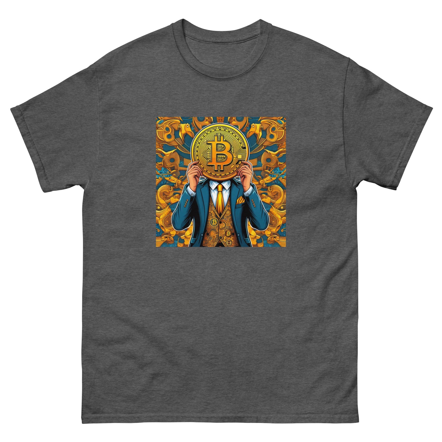 Bitcoin Life Camiseta clásica hombre