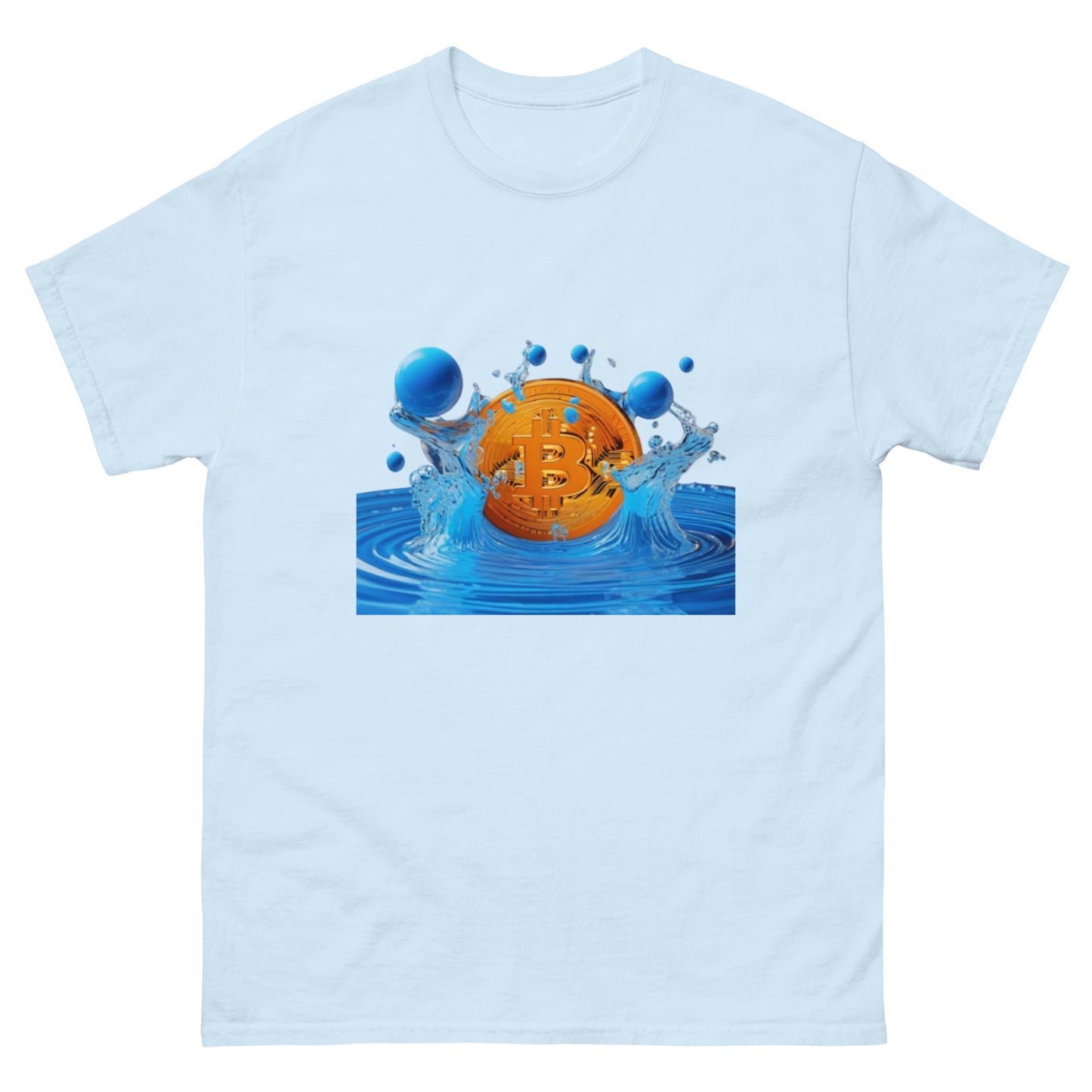 Bitcoin Life wave Men's classic tee