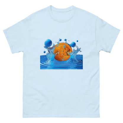 Bitcoin Life wave Men's classic tee