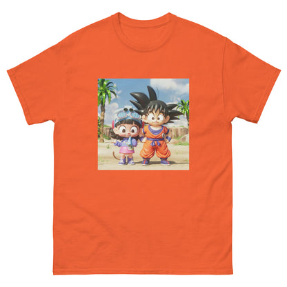 Goku &Arale Norimak  Camiseta clásica hombre