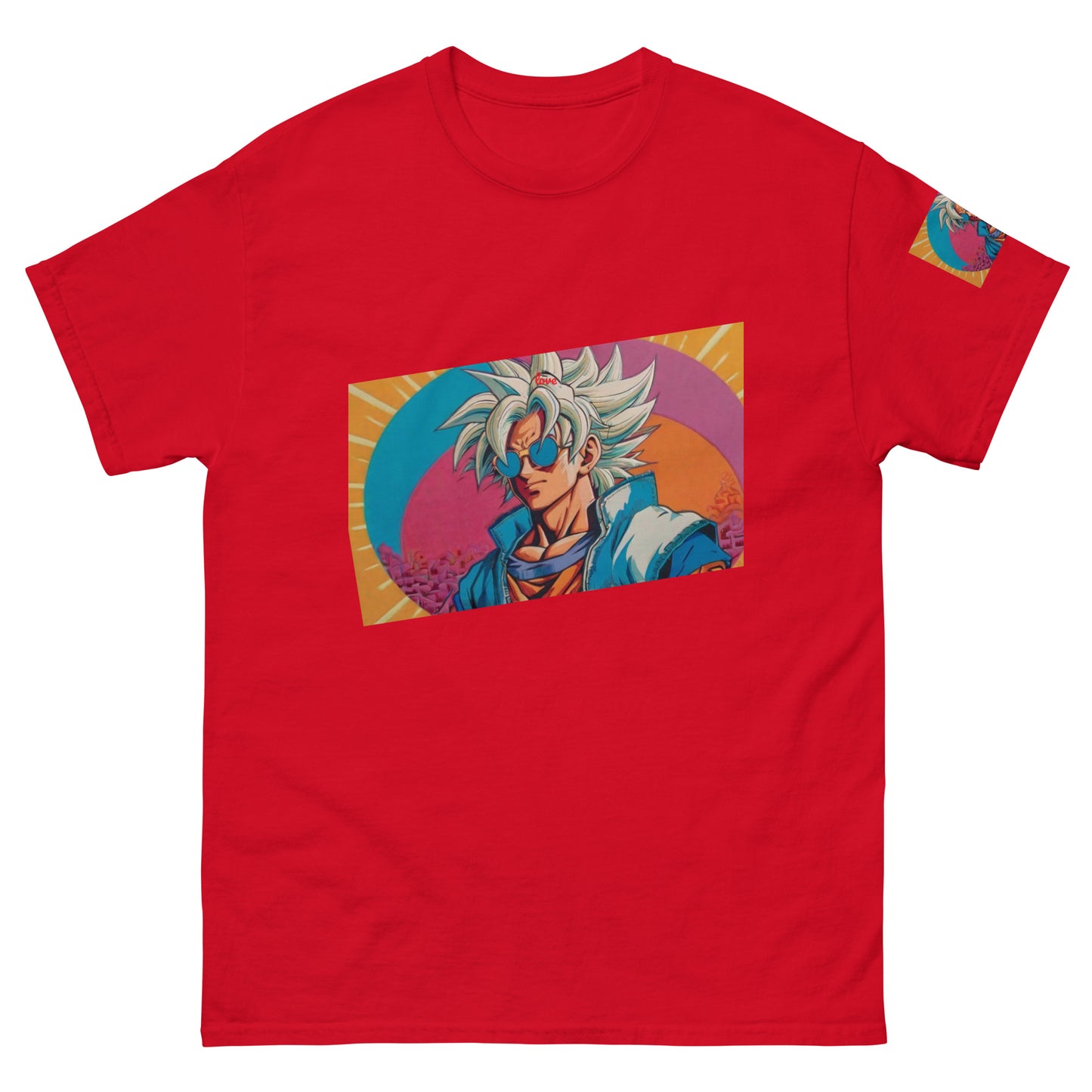 Goku: El Saiyan Legendario Camiseta clásica hombre