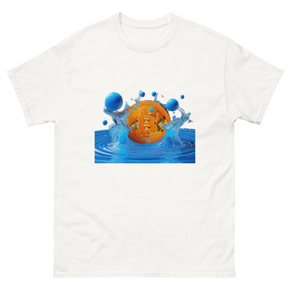 Bitcoin Life wave Men's classic tee