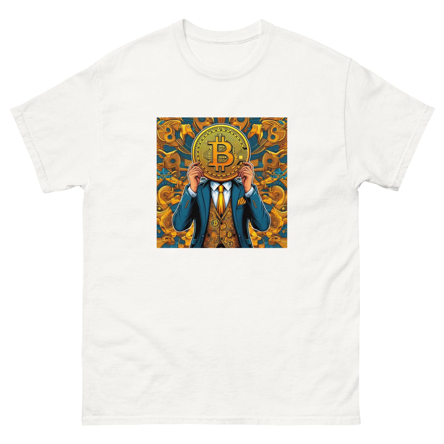 Bitcoin Life Camiseta clásica hombre