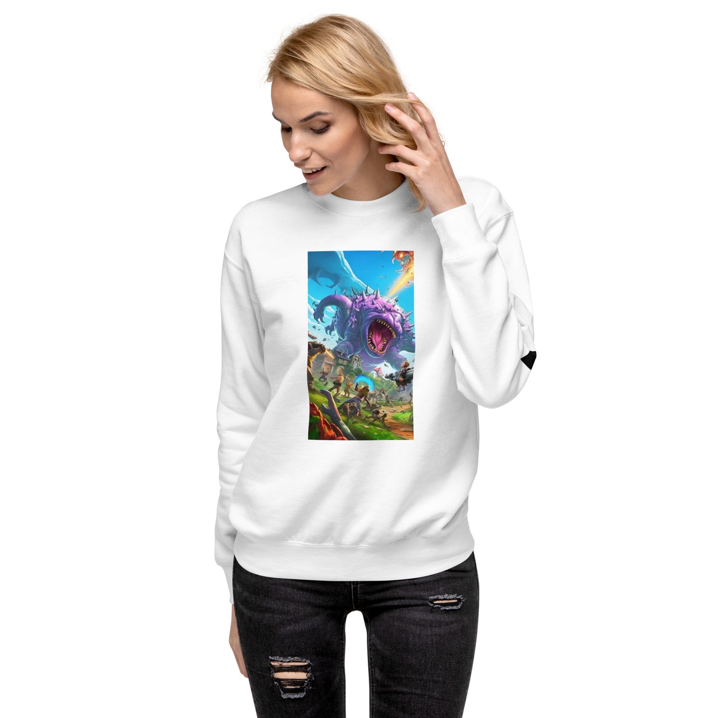 Fortnite fashion that's built to last: Unisex Premium Sweatshirt