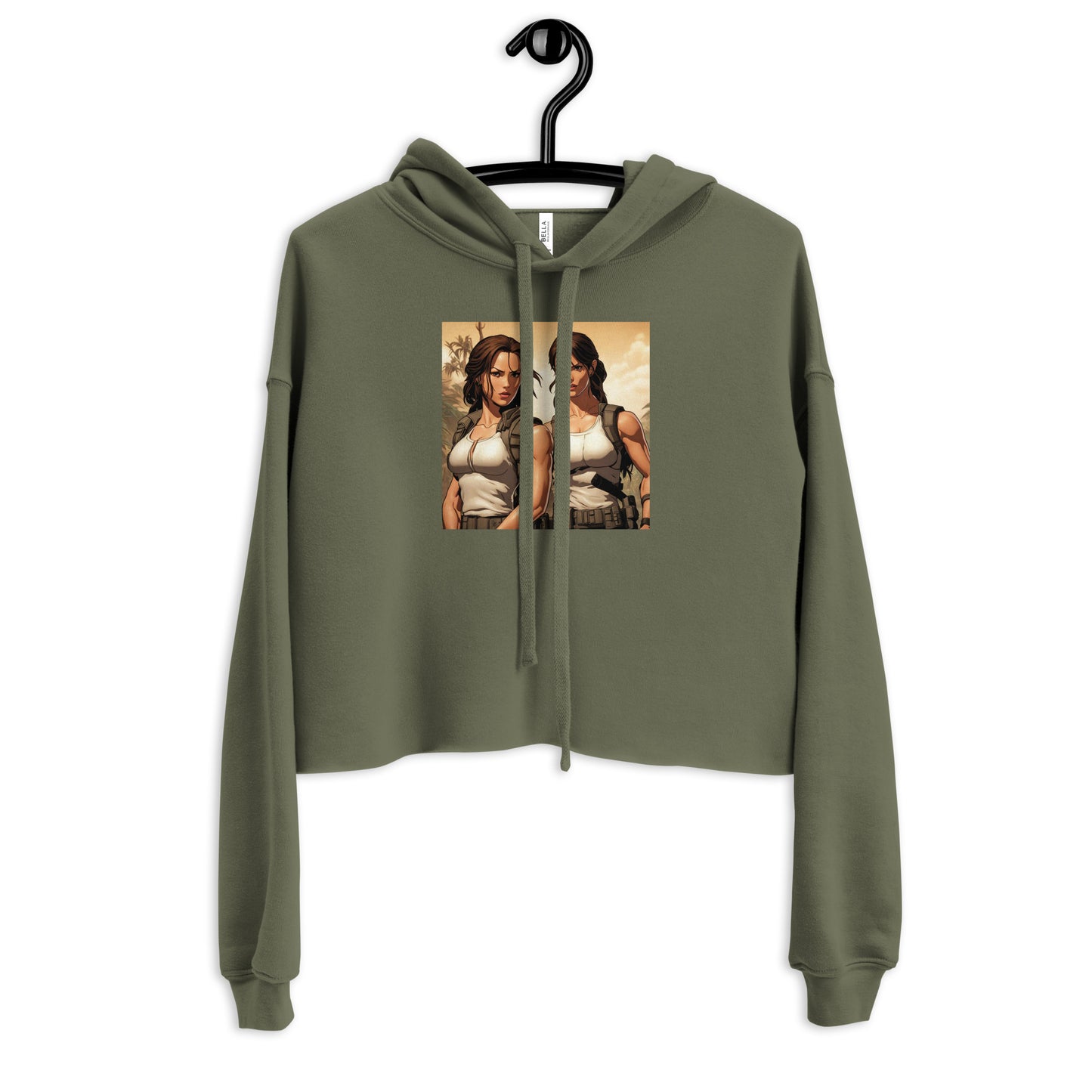 Lara Crafort Crop Hoodie