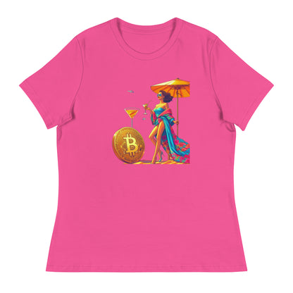 Bitcoin Girl Camiseta suelta mujer