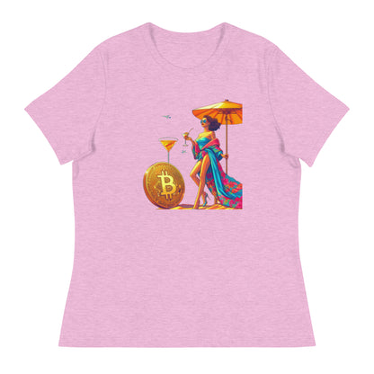 Bitcoin Girl Camiseta suelta mujer