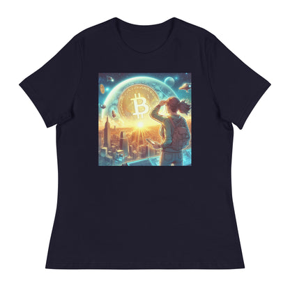 ¡Bitcoin: La résistance! Camiseta suelta mujer